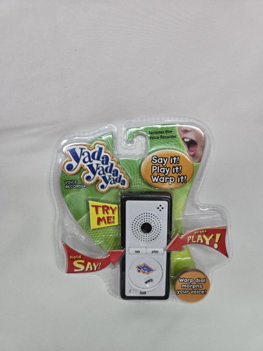 Yada Yada Yada Big Time Toys Electronic Voice Recorder 2007 Y2K KIDCORE TOYS
